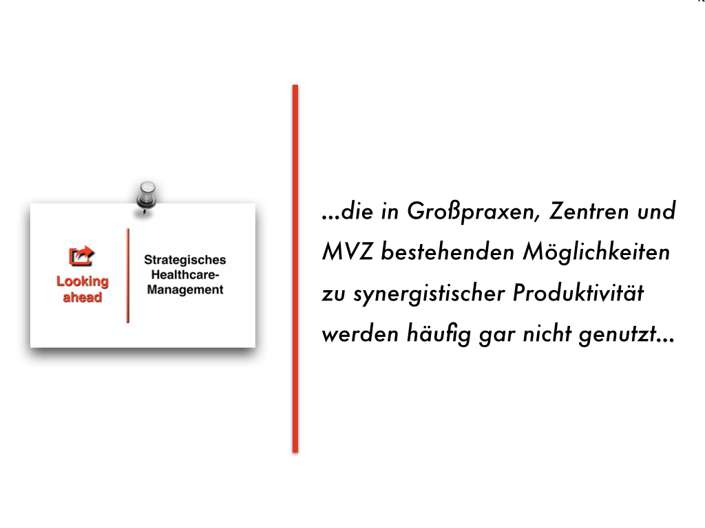 White Paper zur Praxisführungs-Qualität in ambulanten Großbetrieben, Zentren und MVZ