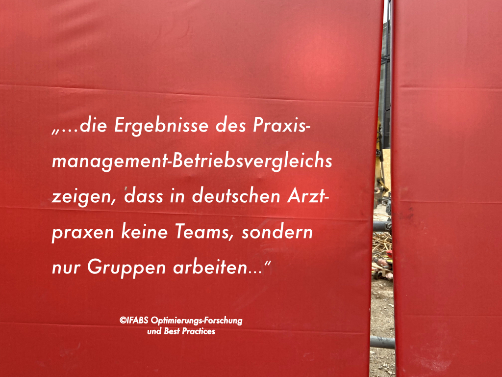 Realität oder Wunschdenken: Die Teamwork-Qualität in Haus- und Facharztpraxen im Betriebsvergleichs-Check