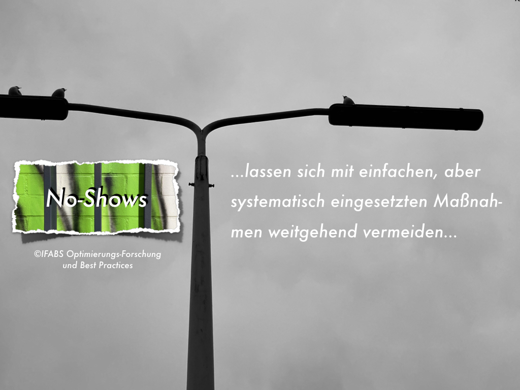 Pseudoziffern für Terminausfälle? Besser No-Shows gleich professionell vorbeugen!