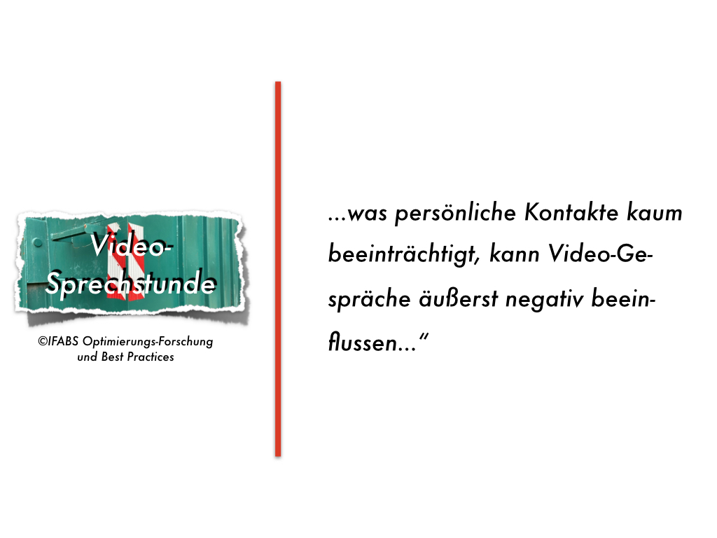 Best Practices für die Video-Sprechstunde (2): Störungsfreie Kommunikation