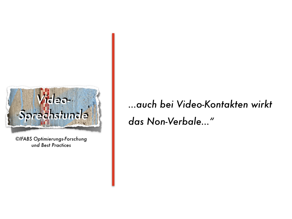 Best Practices für die Video-Sprechstunde (4): Körpersprache