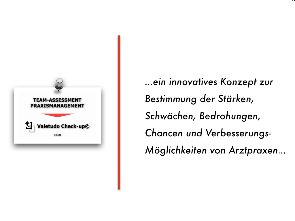 Team-Assessment Praxisführung© für Haus- und Fachärzte